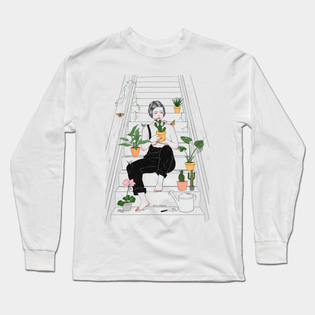 Beauty Everywhere Long Sleeve T-Shirt by poetryNcolor